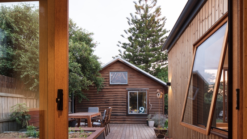 Lunawood Thermowood Facade Project